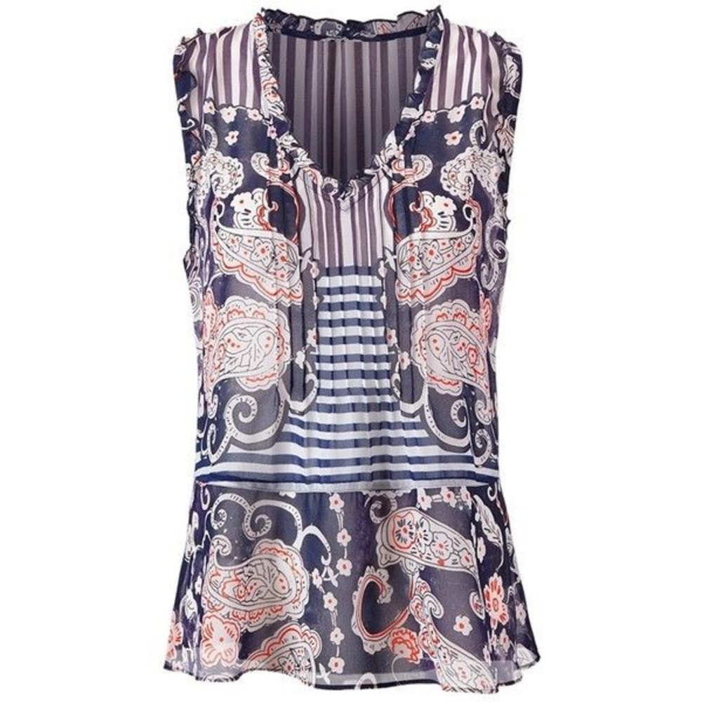Cabi Peplum Blouse XS | Spring 2018 | like New!